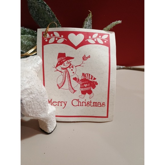 House of Hatten 1993 Sheep Denise Calla Christmas Ornament Holiday Decoration - Picture 3 of 6